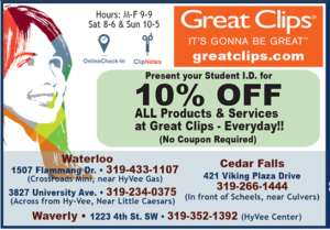 10% off all products & services