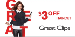 $3 Off Haircut Coupon