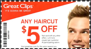 Get $5 Off Any Haircut